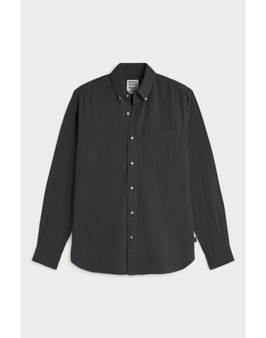 에코알프 슬림핏 코튼 긴팔 셔츠 MCMGASRJAVIE0105W26 DARK-GREY-MELANGE