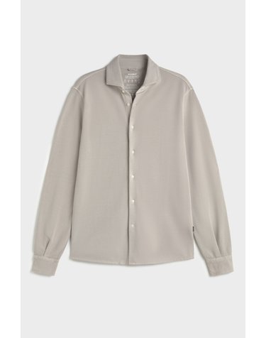 에코알프 레귤러핏 긴팔 코튼 셔츠 MCMGASRGOTHA0838W26 LIGHTGREY