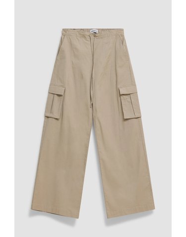 블루바나나 와이드 카고 포켓 조거 팬츠 AW26WG040EVOOR04 CAMEL