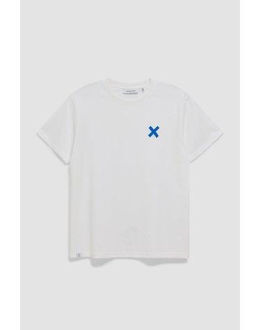 블루바나나 레귤러핏 프린트 라운드넥 반팔 티셔츠 AW26UG011AMSWH00 WHITE