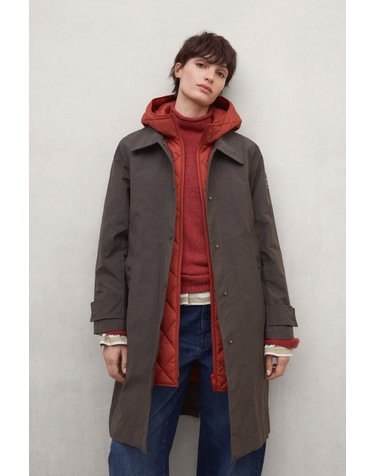 에코알프 3in1 탈착 후드 롱 자켓 MCWGAJKSUANC0771W26 DARK-CHOCOLATE