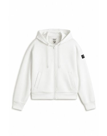 에코알프 루즈핏 집업 후드 스웨트셔츠 MCWGASTARICA0390S25 OFF WHITE