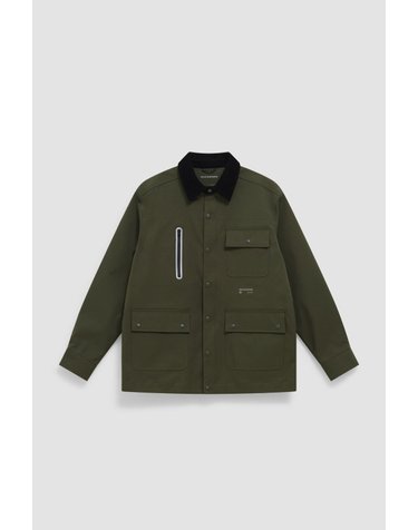 블루바나나 발수성 플랩 포켓 워크 자켓 AW26MG033MNTGR06 OLIVE GREEN