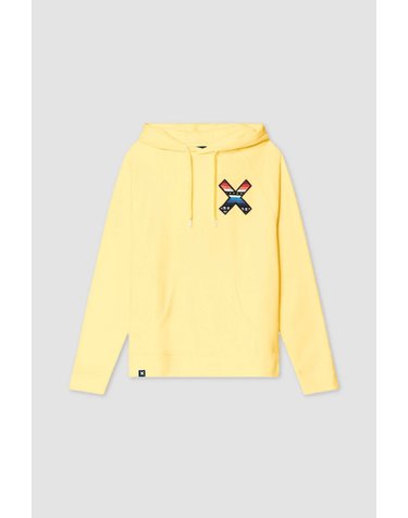 블루바나나 클래식 레귤러핏 후드티 AW25UG016CLAYL03 LIGHT YELLOW