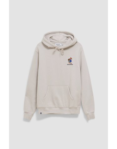 블루바나나 레귤러핏 프린트 후디 AW26UG016HKRGY06 LIGHT GREY