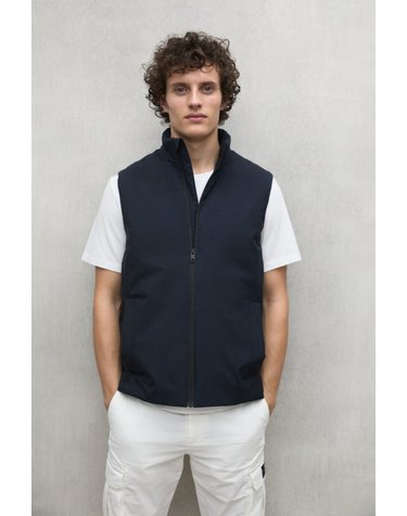 에코알프 방수 집업 하이넥 베스트 MCMGAJKTEIDE0151S25 DEEP NAVY