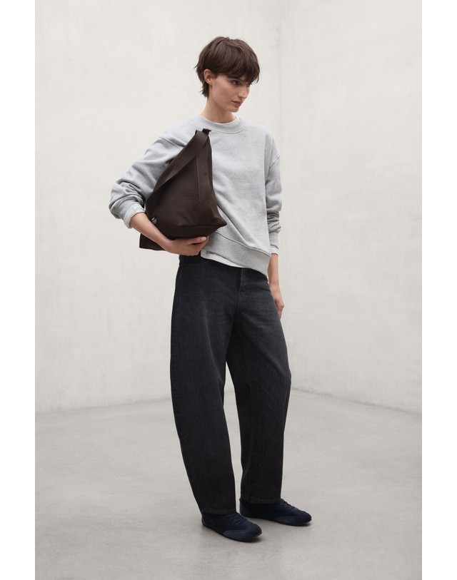 블루 바나나 에코알프 릴렉스핏 라운드넥 긴팔 맨투맨 MCWGASTGODOY0846W26 LIGHT-GREY-MELANGE 그레이 착용컷