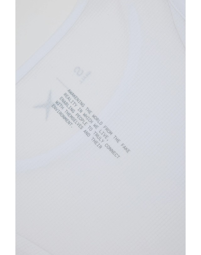 블루 바나나 블루바나나 액티브 민소매 스포츠 탱크탑 SS26WG024ACTWH00 WHITE 화이트 착용컷