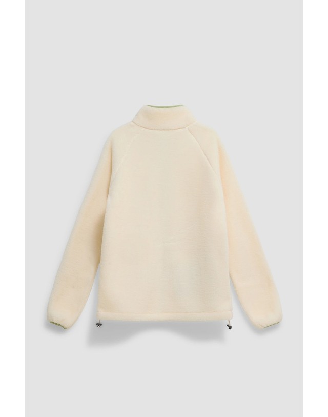 블루 바나나 블루바나나 트레킹 플리스 집업 자켓 AW26MG014FPJWH01 OFF WHITE 아이보리 착용컷