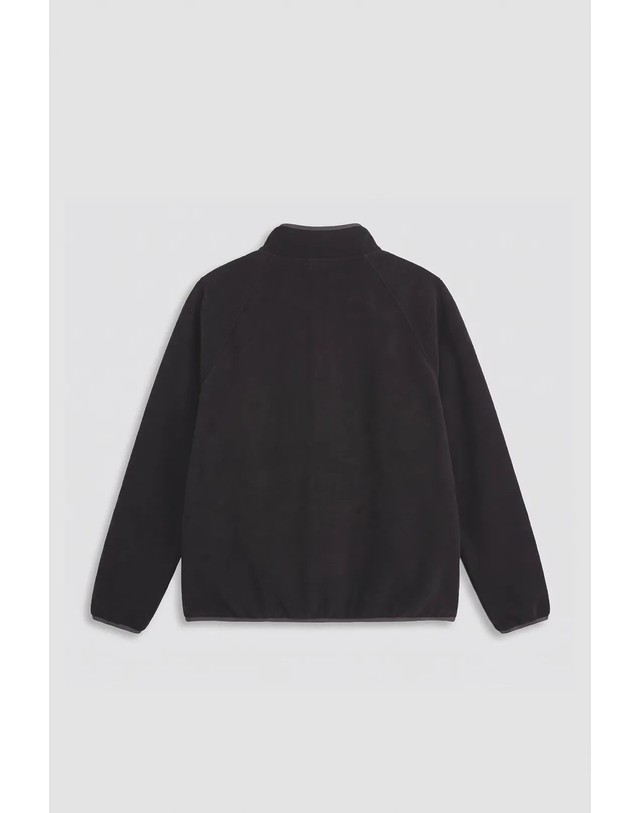 블루 바나나 블루바나나 레귤러핏 테크 플리스 집업 자켓 AW26MG014FCHBK00 BLACK 블랙 착용컷