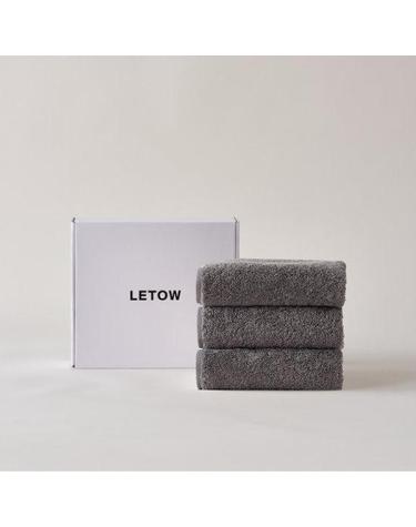 [르토우] 더코어40수 210g 페이스타월 스톤그레이 GIFT 3P