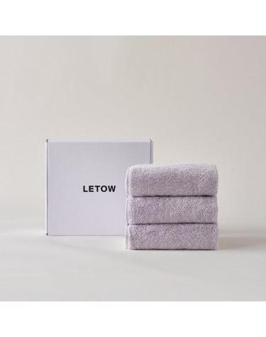[르토우] 더코어40수 210g 페이스타월 미스티라벤더 GIFT 3P