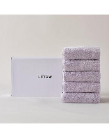 [르토우] 더코어40수 210g 페이스타월 미스티라벤더 GIFT 5P