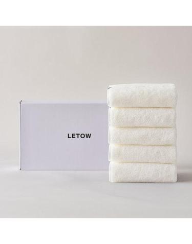 [르토우] 더코어40수 210g 페이스타월 앱솔루트화이트 GIFT 5P