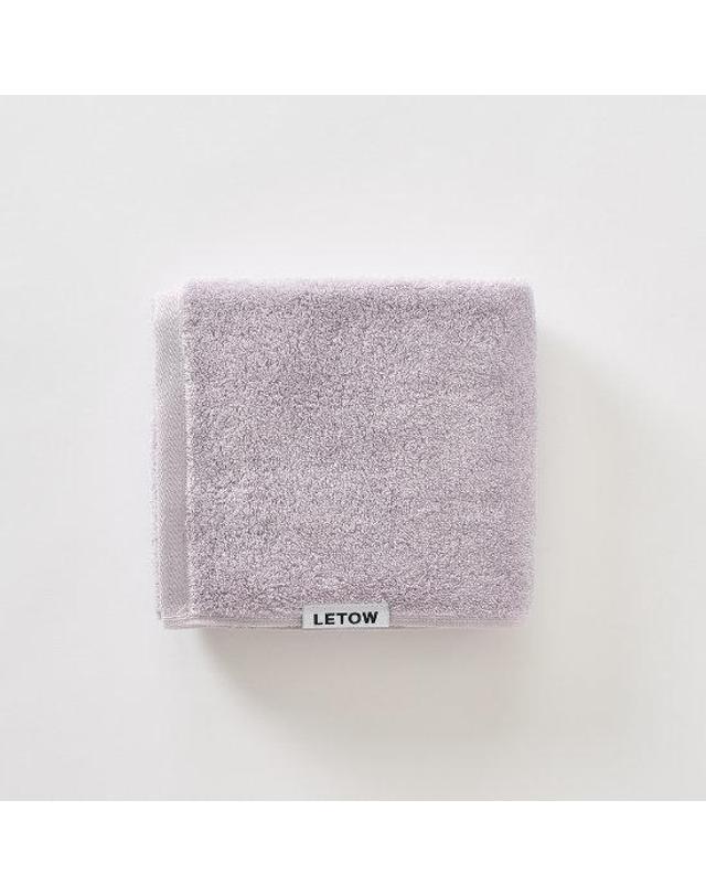 르토우 [르토우] 더코어40수 210g 페이스타월 미스티라벤더 GIFT 3P 착용컷