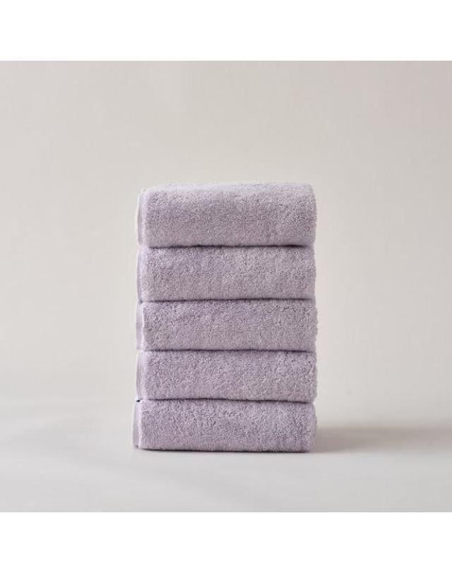 르토우 [르토우] 더코어40수 210g 페이스타월 미스티라벤더 GIFT 5P 착용컷
