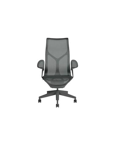허먼밀러 코즘 체어 하이백 리프 암 그라파이트 Cosm Chair