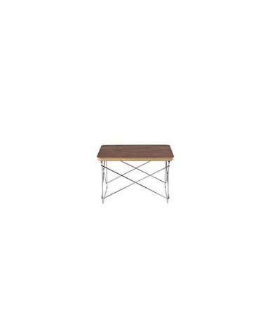 허먼밀러 임스 와이어 베이스 로우 테이블 월넛 탑 크롬 와이어 베이스 Eames Wire Base Low Table