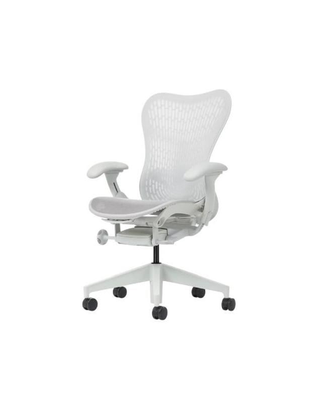 허먼밀러 허먼밀러 미라 2 체어 풀 틸트 조절식 암 알파인 Mirra Chair 착용컷