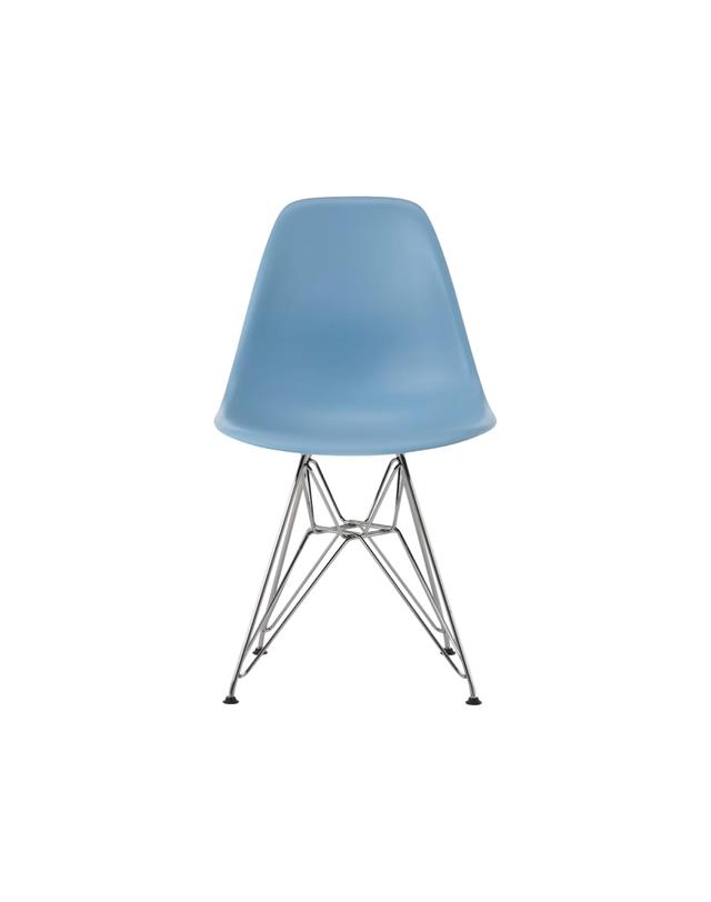 허먼밀러 허먼밀러 임스 몰디드 플라스틱 사이드 체어 -와이어 베이스 화이트 (에펠) Eames Molded Plastic Side Chair - Wire Base 착용컷