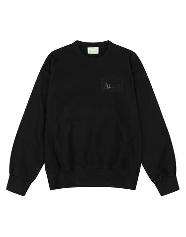 [ARIES] 에리즈 Premium Temple 스웨트셔츠 블랙 / AED5MT0002BK