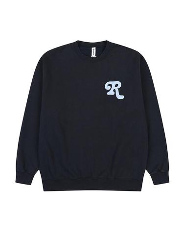 [RECEPTION] 리셉션 ICON 스웨트 셔츠 다크 네이비 / RN4CMT0004NV