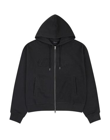 [DIME] 다임 REVERSE FRENCH TERRY ZIP HOODIE 블랙 / D15CHD0001BK