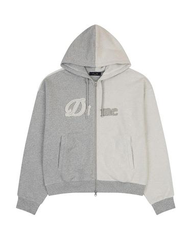 [DIME] 다임 REVERSE FRENCH TERRY ZIP HOODIE 그레이 / D15CHD0001GR