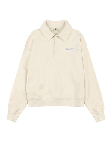 [Sporty & Rich] 스포티앤리치 리조리 테니스 폴로 화이트 / SRD5MT0003WH