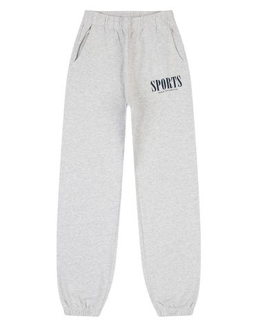 [Sporty Rich] 스포티앤리치 스포츠 스웨트팬츠 그레이 / SRD4BP0204GR
