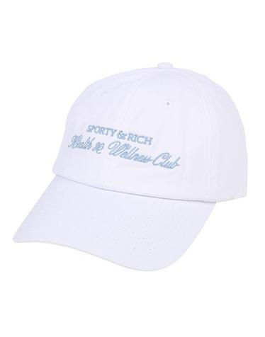[Sporty Rich] 스포티앤리치 H&W 클럽 햇 화이트 / SRD4HT0012WH