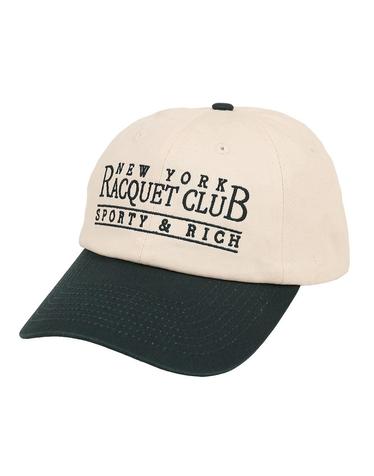 [Sporty Rich] 스포티앤리치 NY 라켓 클럽 햇 아이보리 / SRD5HT0007IV