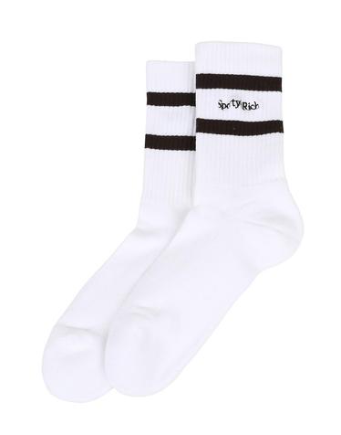 [Sporty Rich] 스포티앤리치 SAORI 삭스 화이트 / SRD4SC0001WH