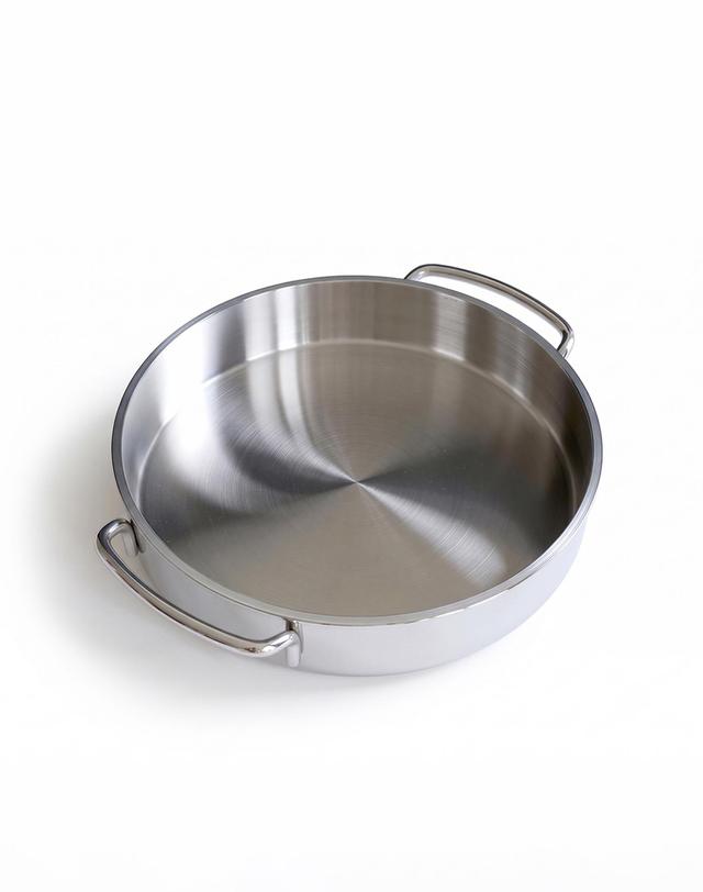 쿡앤테이블 쿡앤테이블 스사모 통3중 스텐 스테인리스 플레이트 원형팬 28cm 착용컷