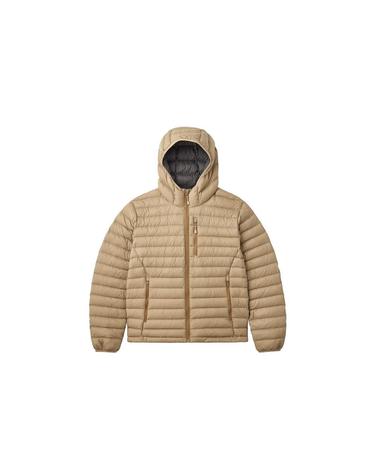 퀵실버 키네틱 덕다운 경량 다운 패딩 브라운