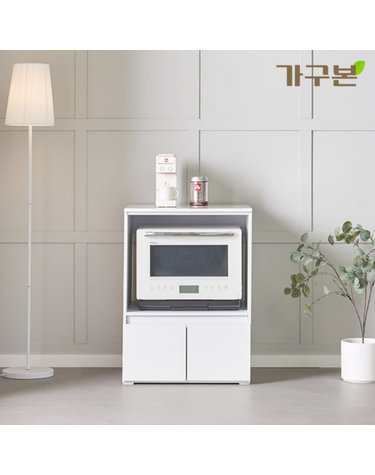 체코 수납형 광파렌지대 600 레인지장 전자렌지밥솥수납장