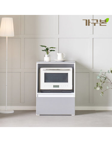 체코 서랍형 광파렌지대 600 레인지장 전자렌지밥솥수납장