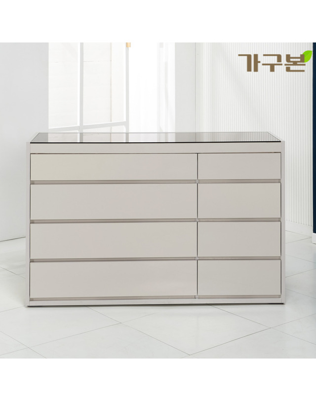 가구본 아일랜드 서랍장 1200 4단 착용컷