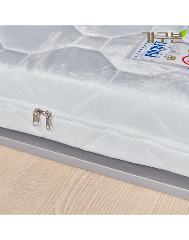 가구본 미니싱글 토퍼매트 착용컷