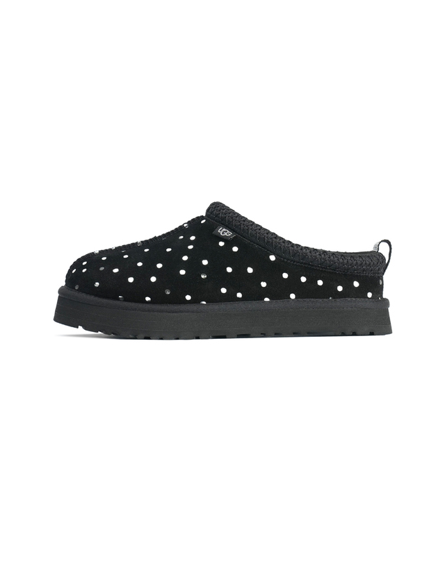 어그 어그 K 타즈 SHINY DOTS 슬리퍼 블랙 1180230K-BLK 착용컷