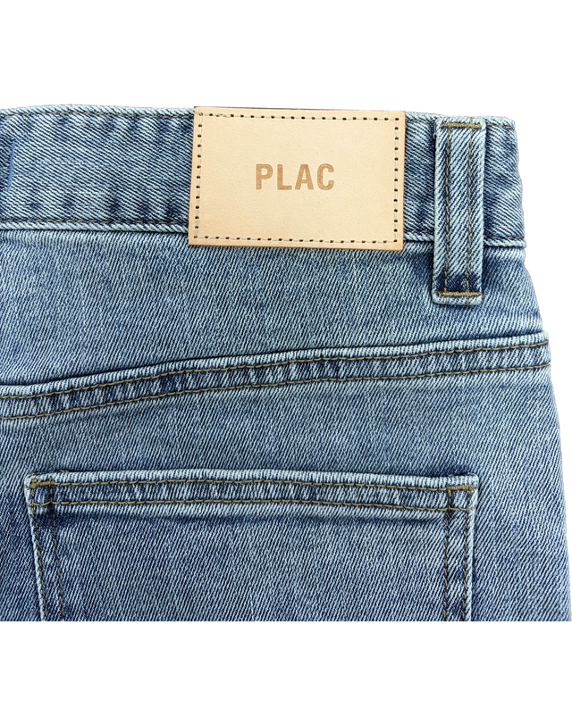 플랙 플랙 (PLAC) 22FW 남녀공용 의류 노이 커츠 K14 라이트 워시드 라이트 블루 (PJTT5NKK145LI1) 착용컷