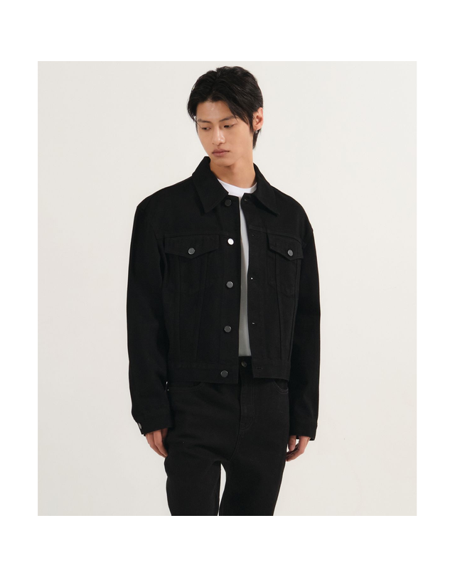 플랙 플랙 (PLAC) 22FW 남성 의류 셋업 자켓 P051 블랙 (PJTT5JKP051DB0) 착용컷