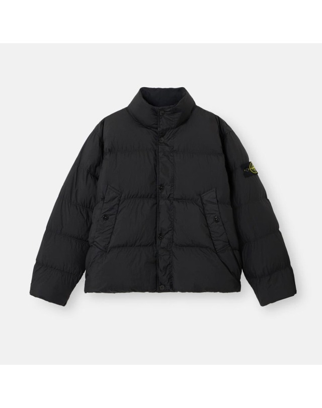 스톤아일랜드 스톤아일랜드 26FW 크링클 랩스 다운 자켓 패딩 논후드 블랙 L2S1541001 09S0A23 V0029 착용컷