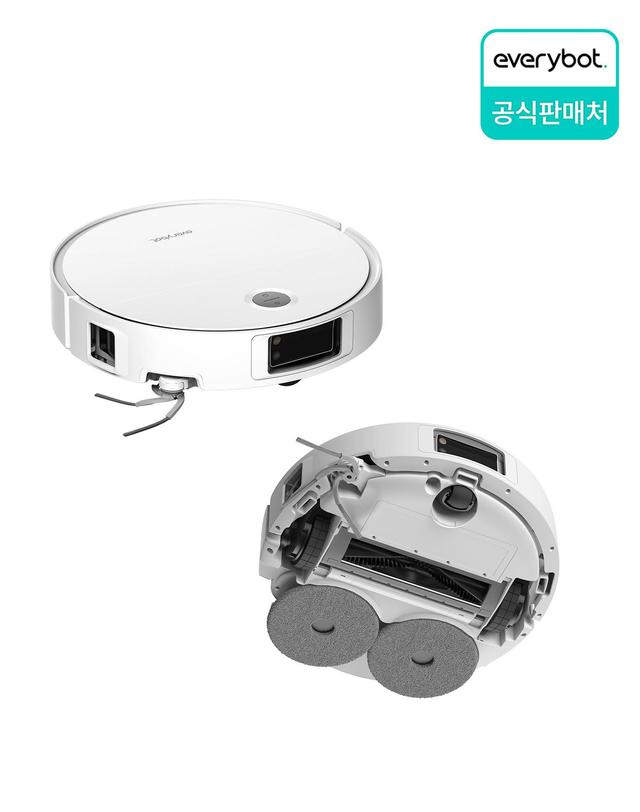 에브리봇 [에브리봇] NEW 올인원 로봇청소기 Q9 PLUS 강력한 흡입력/고온수 세척/온풍 건조 착용컷