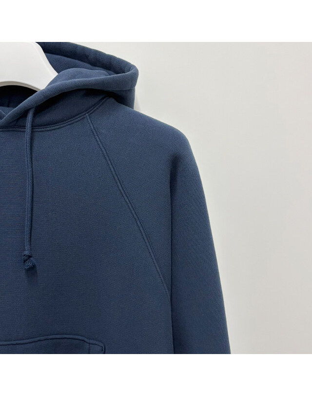 스투시 [명품] 26SS 스투시 FLEECE RAGLAN 플리스 래글란 후드티 네이비 118572 0806 착용컷