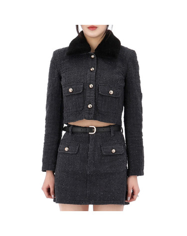 [명품] 셀프포트레이트 텍스처 데님 자켓 RS25820JGR GREY