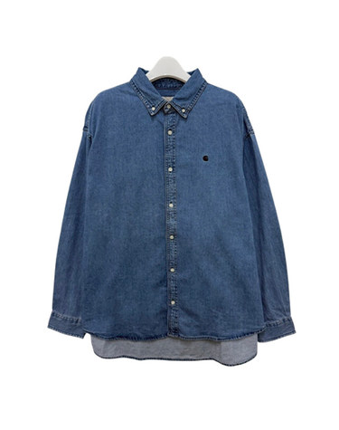 [명품] 25FW 칼하트 윕 LUCAS 루카스 로고 셔츠 블루 I034525 106