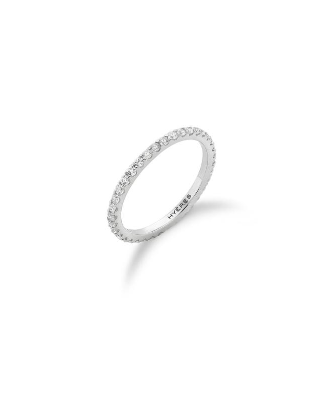 이에르 로르 에센스 실버(W) FULL 이터니티 가드링 반지 1.5mm HL4R58425W9 착용컷