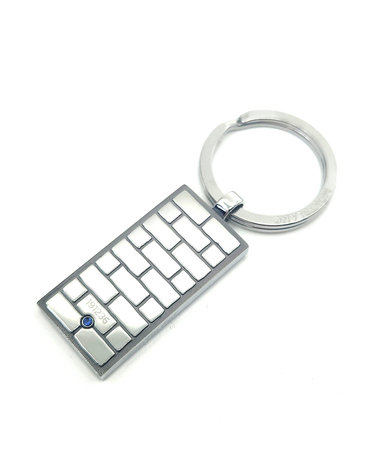 몽블랑 유니세프 에디션 스테인리스 스틸 키링 MB109402
