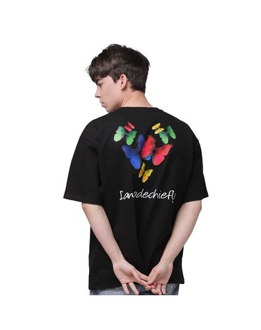 21SS LAMODECHIEFLY TSHIRTS (black)